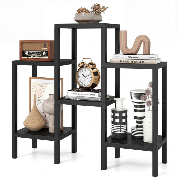 Giantex 6-Tier Plastic Modular Storage Shelves