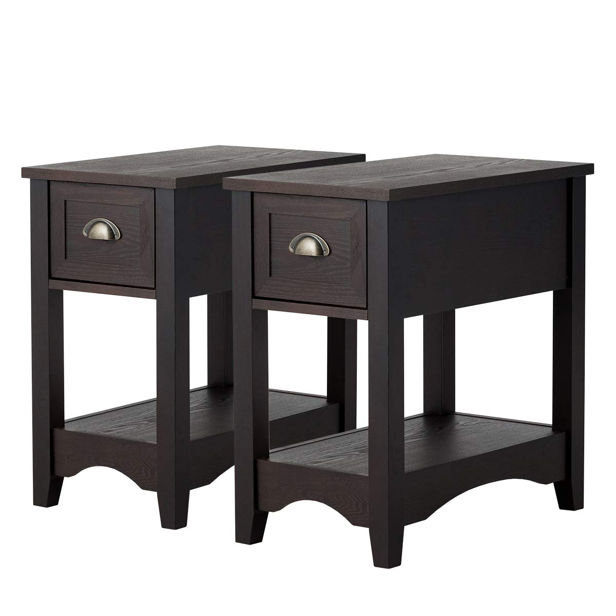 Chair Side End Table with Drawer