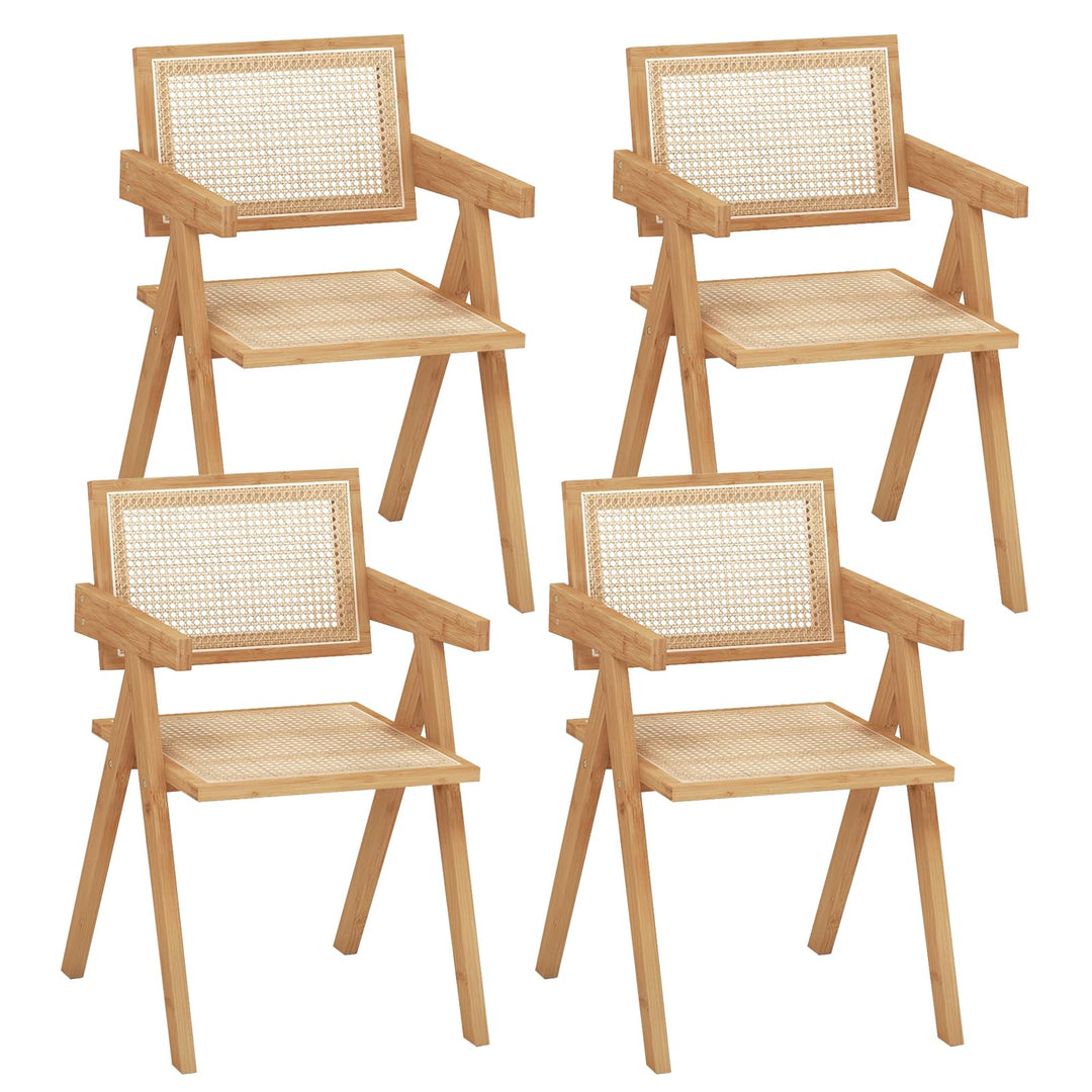 Giantex Rattan Accent Chair Set of 2