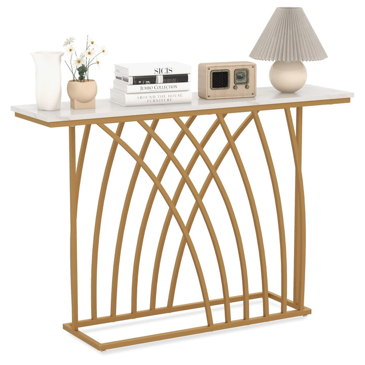 Giantex Entryway Table 48” Console Table - Accent Sofa Table