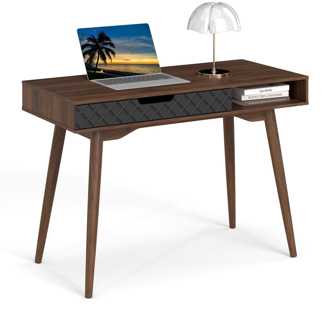 Giantex Mid Century Modern Desk 42.5" Vintage Computer Desk