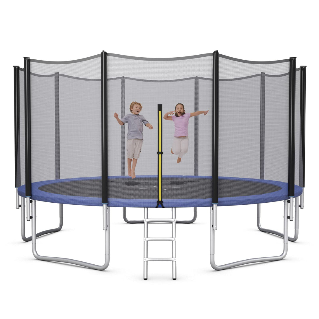 ASTM Approved 8 10 12 14 15 16Ft Trampoline for Adults Kids