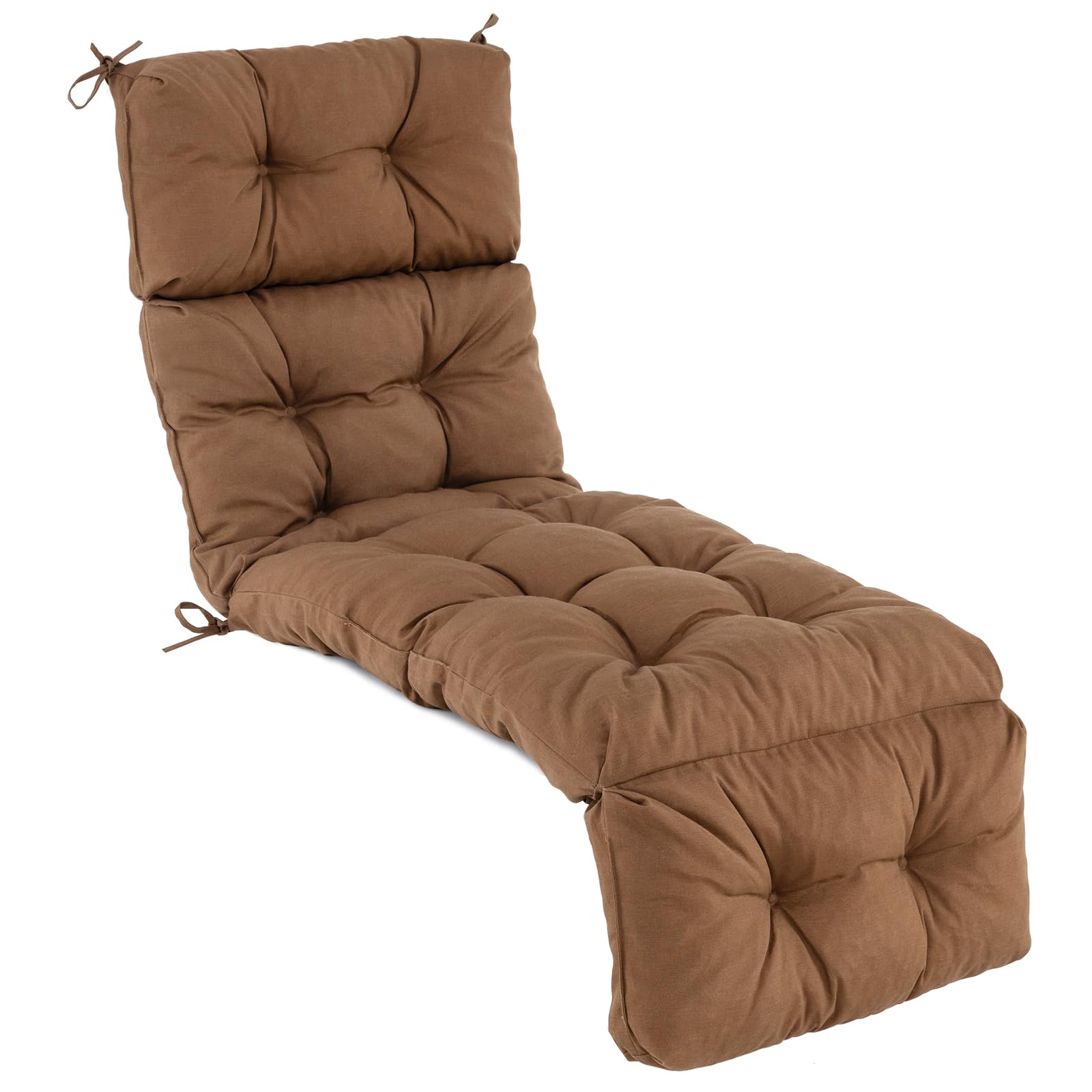 Giantex Set of 1/2/4 Lounge Chair Cushion(73X22X4 Inch)