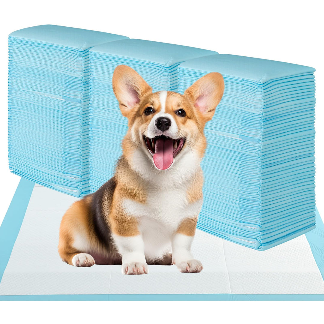 Giantex Dog Pee Pads 300 Count 24" x 17" Puppy Training Pads for Small Dogs