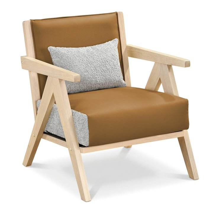 Giantex Mid-Century Modern Accent Chair for Living Room