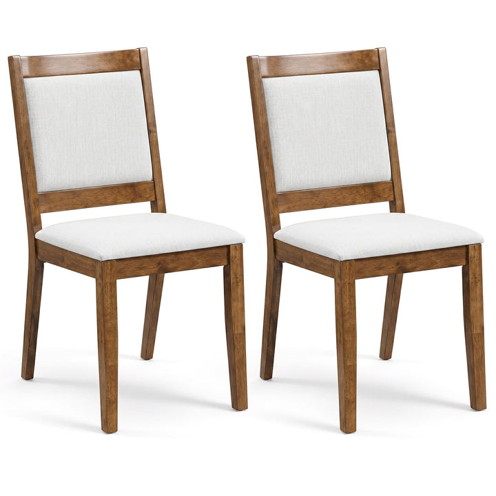 GIANTEX Upholstered Dining Chairs Set of 2 for Living Room