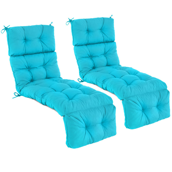 Giantex Set of 1/2/4 Lounge Chair Cushion(73X22X4 Inch)