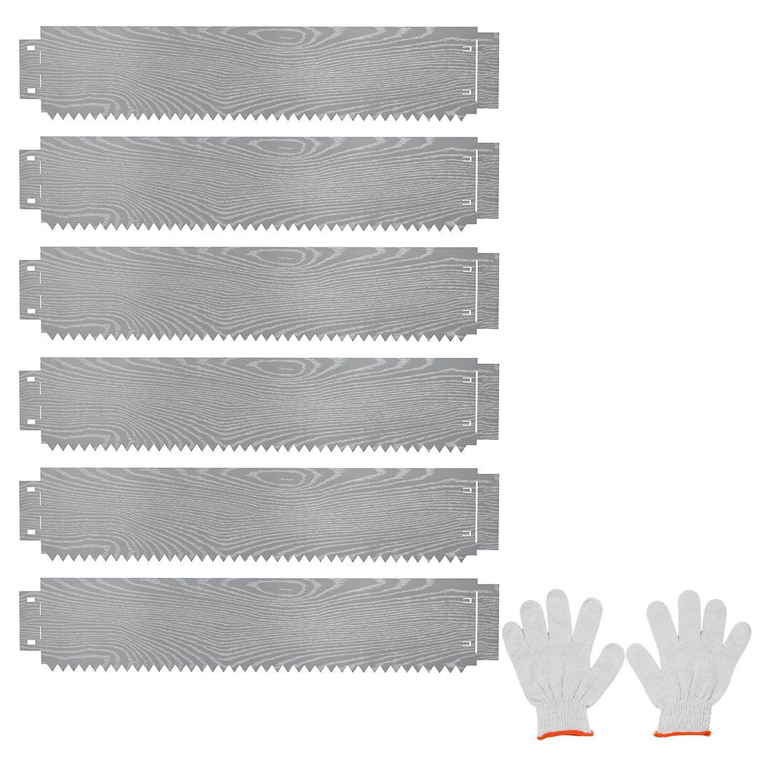 Giantex 6 Pack Galvanized Steel Landscape Edging