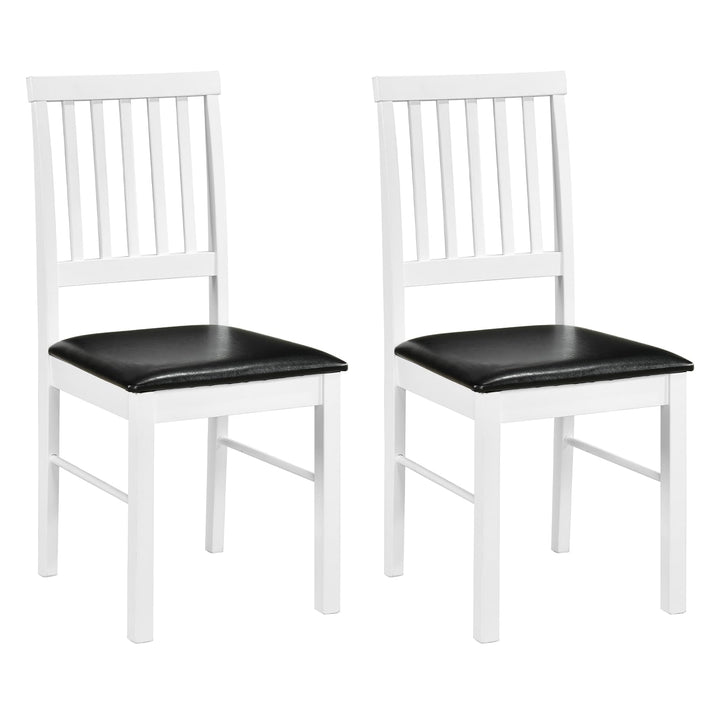 Giantex Modern Mid Century Dining Room Chairs with Hollowed Backrest