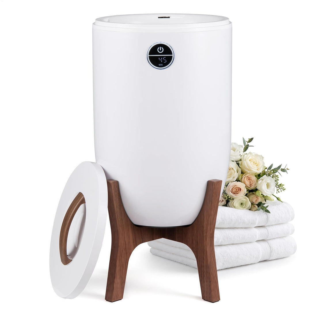 GIANTEX 20L Large Towel Warmer with Stand for Bathroom