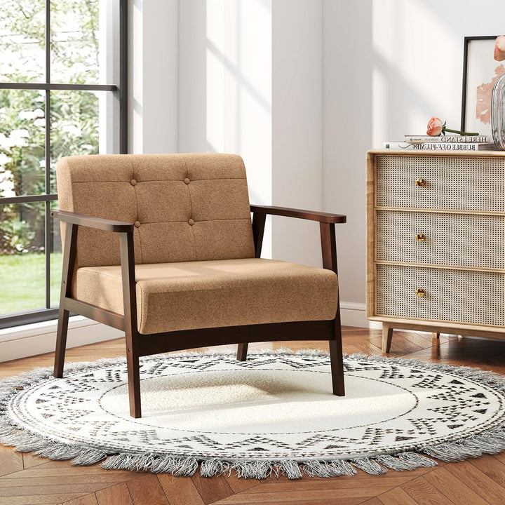 Giantex Mid Century Modern Accent Chair for Living Room