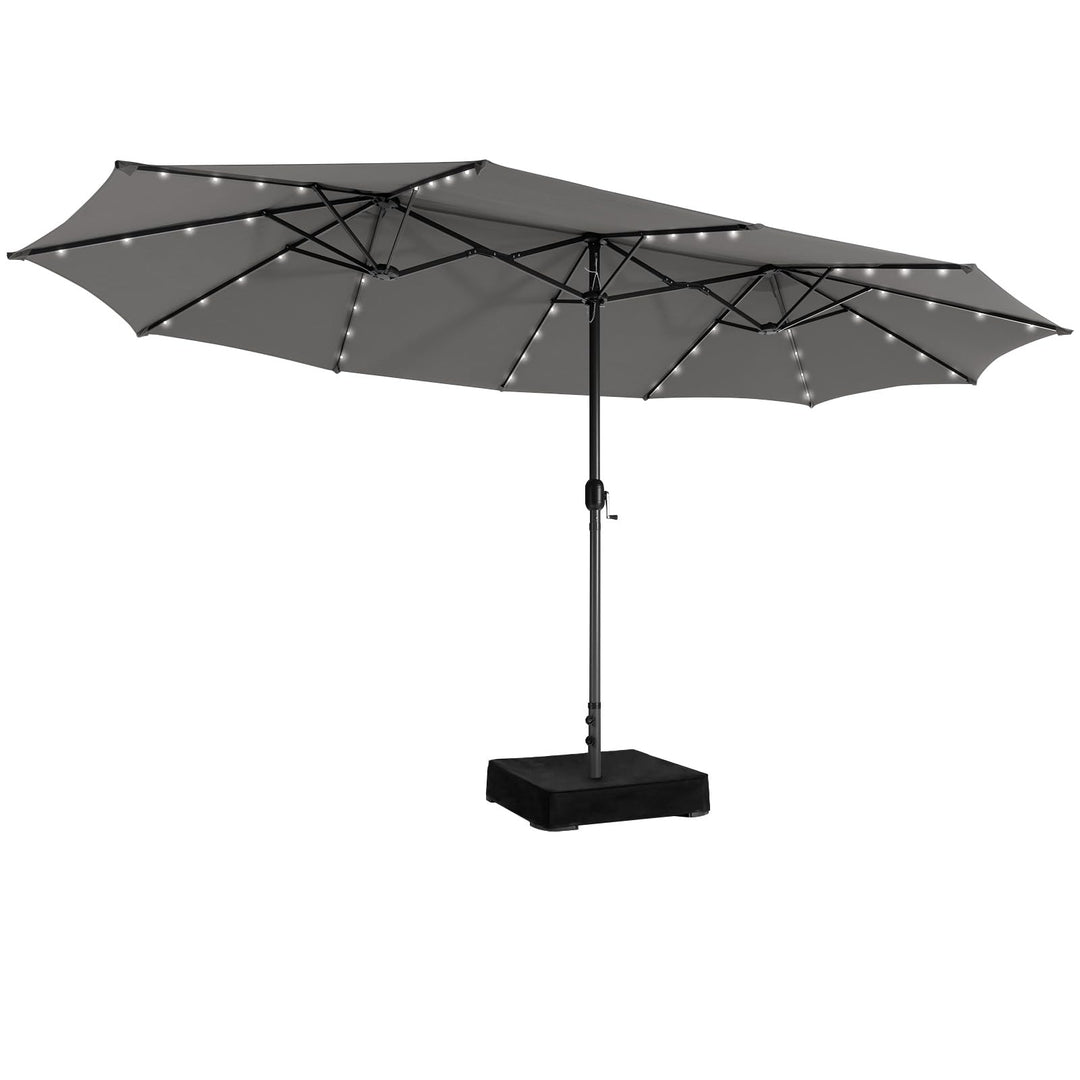 Giantex 15ft Large Outdoor Umbrella Double-Sided