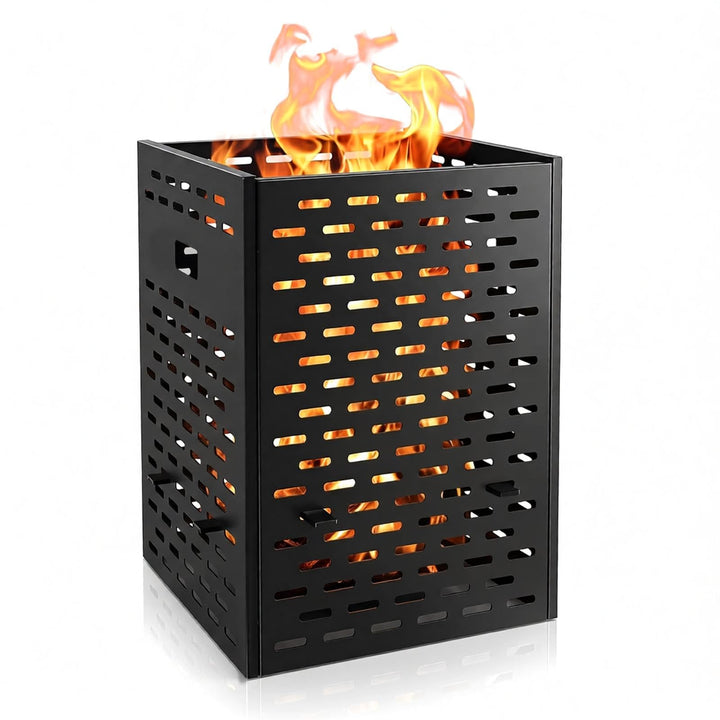30 Inch 64 Gallon Burn Barrel with Vent Holes for Burning Trash