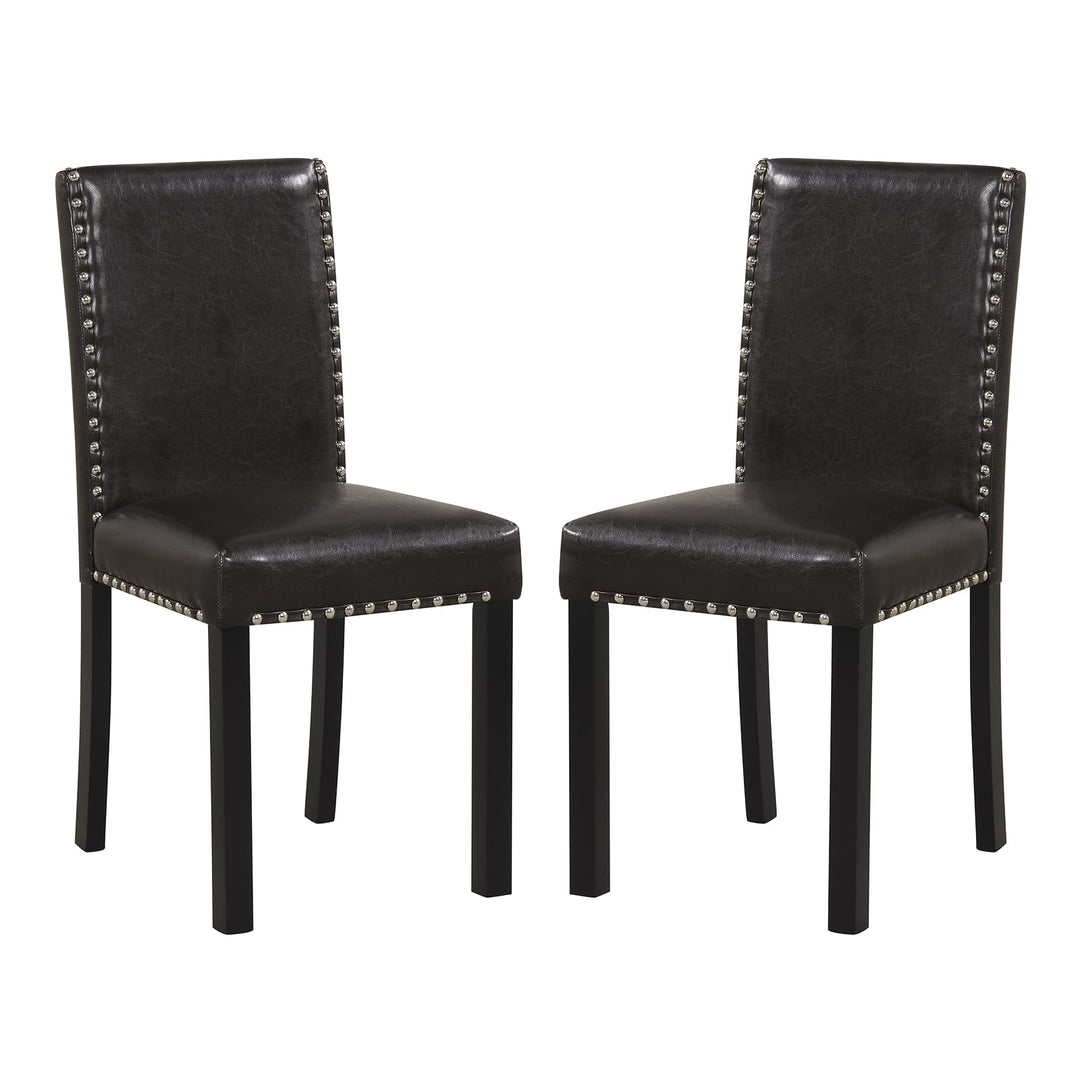 Giantex Dining Chairs Set of 2/4 with Solid Rubber & Bent Wood Legs