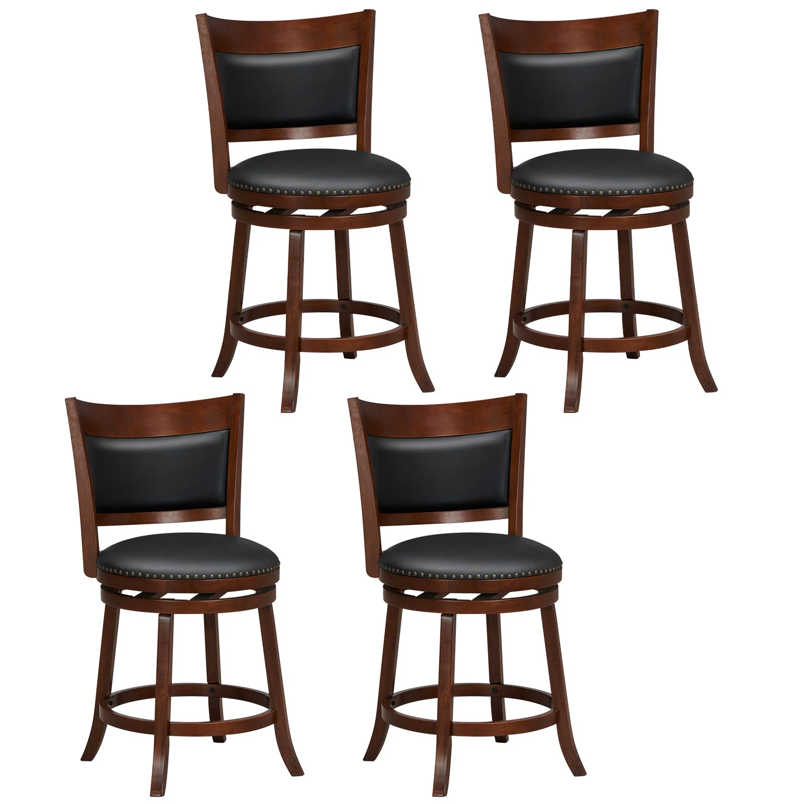 Giantex 25" Bar Stools Set of 4