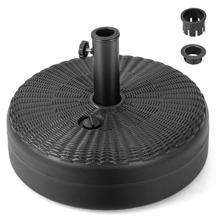 Giantex Fillable Umbrella Base, 18 inch Umbrella Stand Water and Sand Filled