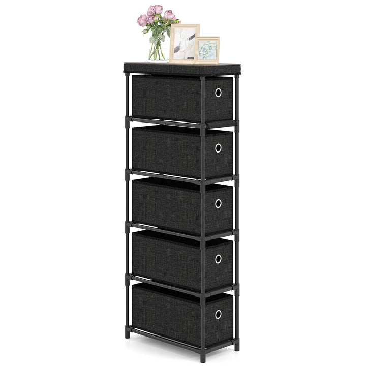 Giantex Dresser with 5 Drawers for Living Room