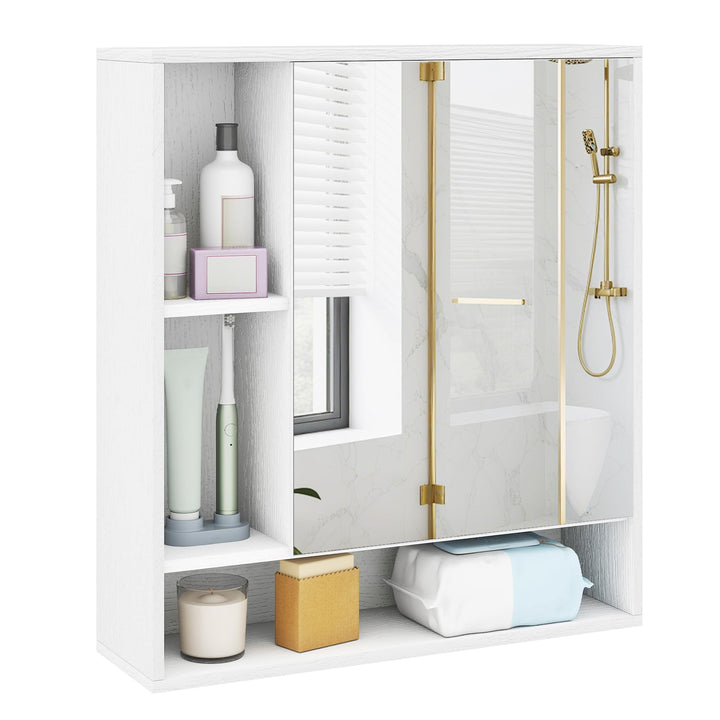 Giantex Bathroom Wall Mounted Medicine Cabinet w/Single Door