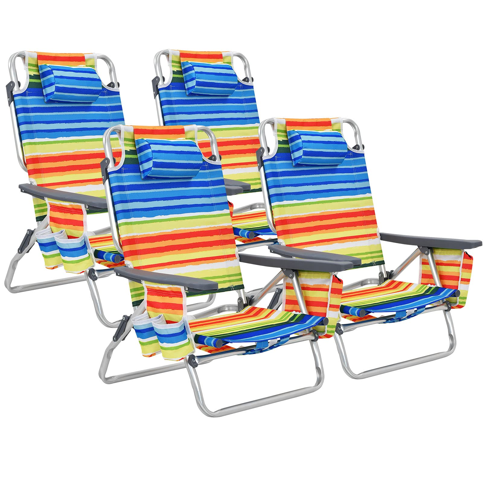 Giantex Beach Chair 2-Pack Sling Camping Chair