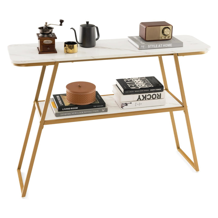 Giantex Console Table with Storage Shelf - 44” Entryway Table