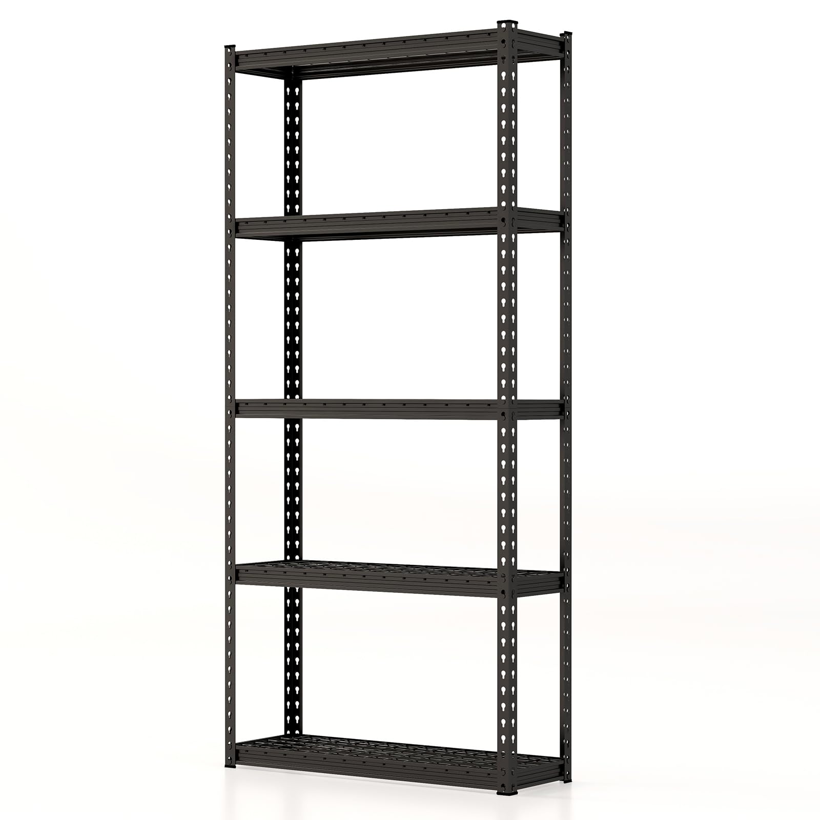 Giantex 5-Tier Storage Shelves, 35.5" x 15.5" x 72" Utility Rack Shelf