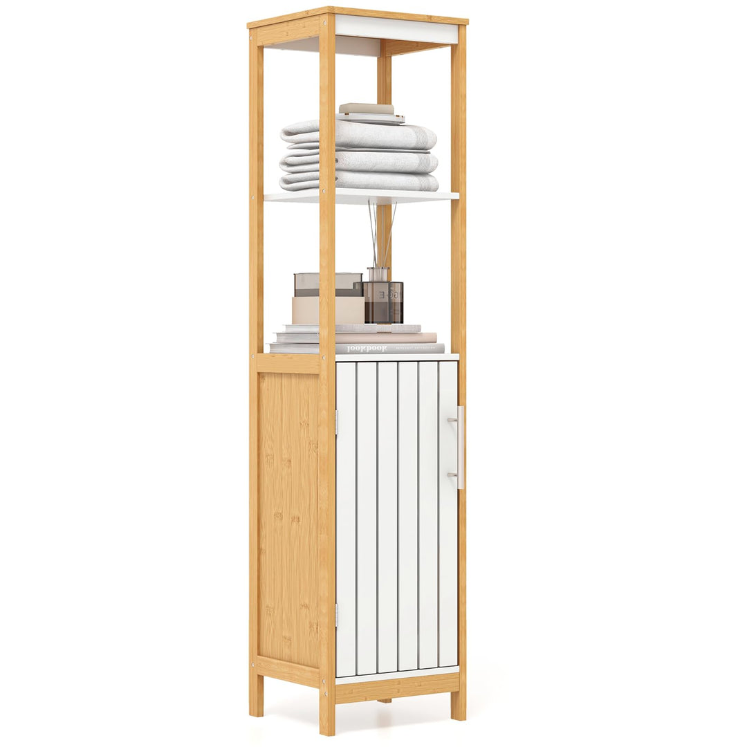 Giantex Bathroom Storage Cabinet Freestanding