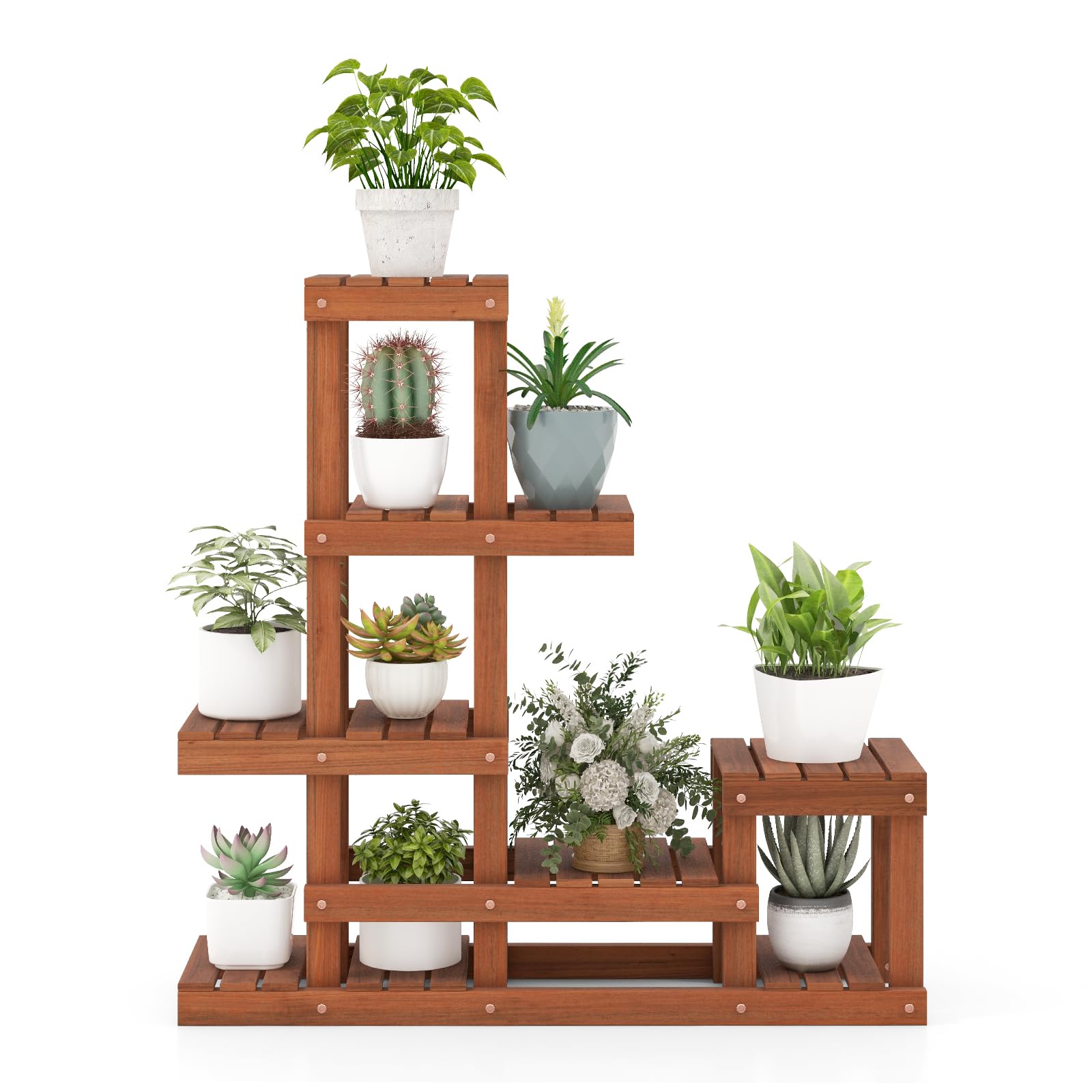 Giantex 6 Tier Wood Plant Stand