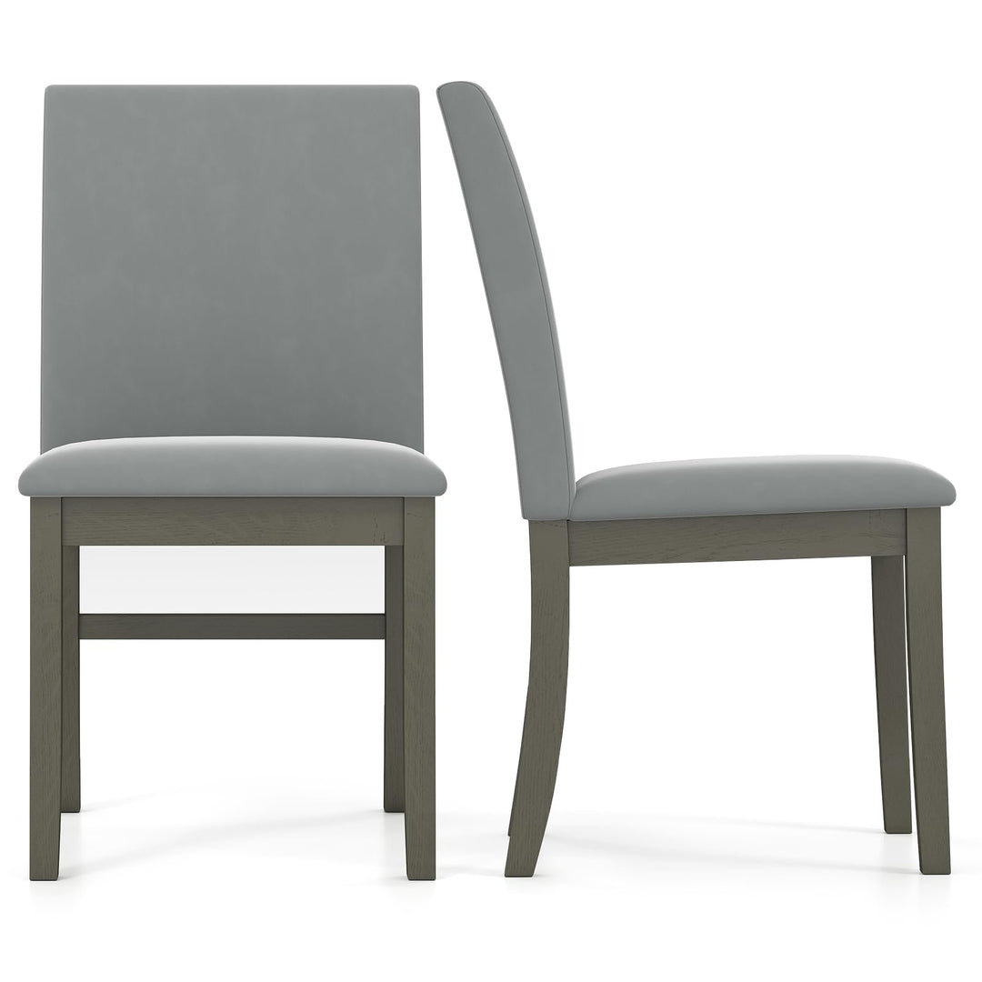 Giantex Upholstered Dining Chairs Set for Restaurant