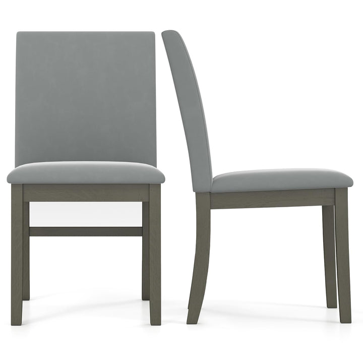 Giantex Upholstered Dining Chairs Set for Restaurant