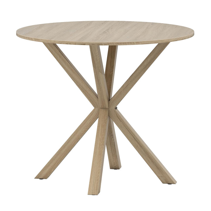Giantex Farmhouse Kitchen Table with Rubber Wood Legs