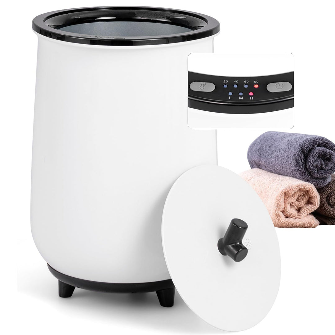 Giantex Towel Warmer for Bathroom - 23L Large Blanket Warmer with 3 Heat Settings, Built-in Timer, Auto Shut Off