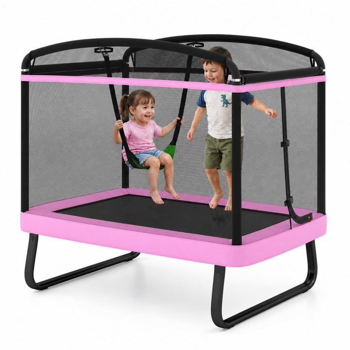Giantex 6 FT Trampoline for Kids with Swing
