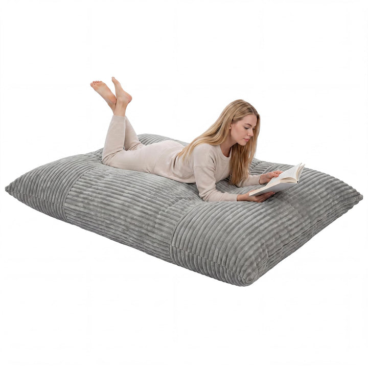 Giantex Bean Bag Chair for Adults | Stuffed Floor Sofa w/Machine-washable Corduroy Cover