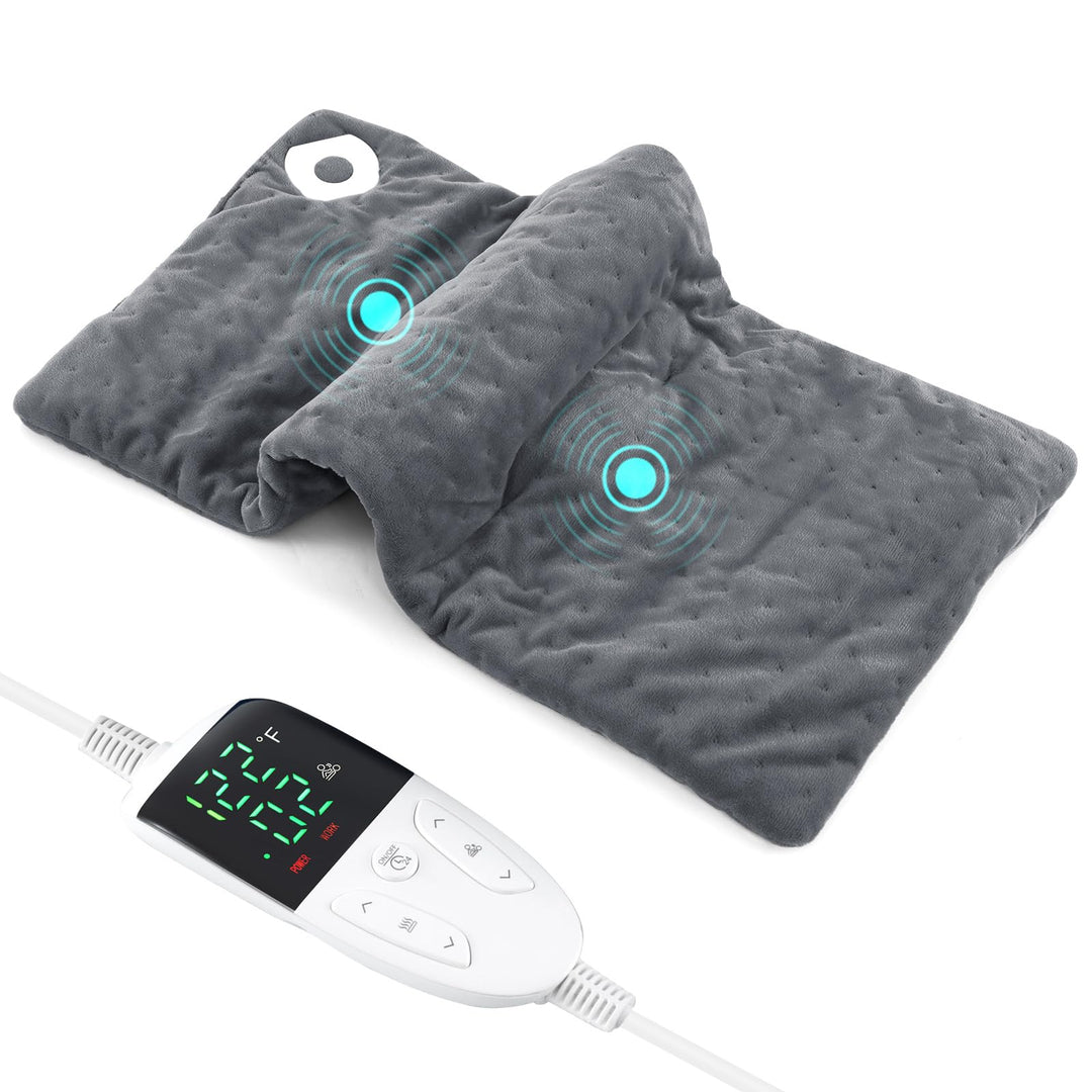 Giantex Weighted Heating Pad w/ 2 Massagers