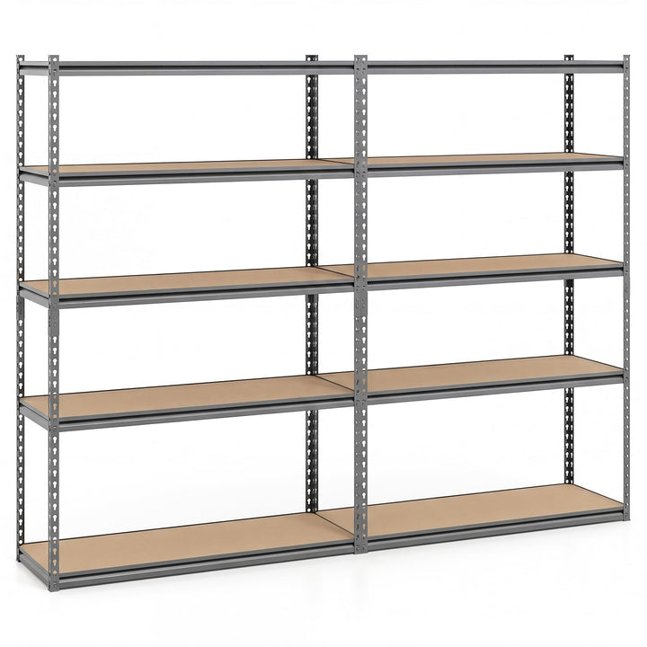 Giantex 5-Tier Metal Storage Shelves(1/2/3/4)