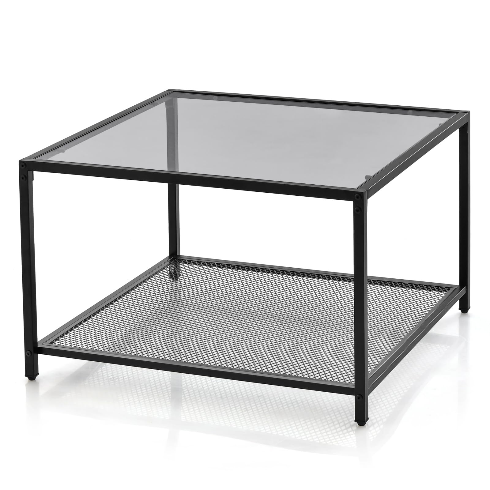 Giantex 27.5" Square Coffee Table