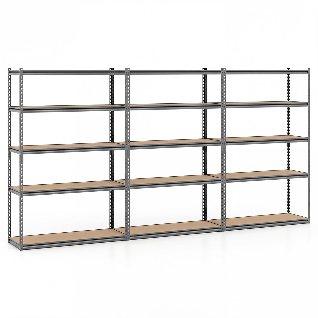 Giantex 5-Tier Metal Storage Shelves(1/2/3/4)