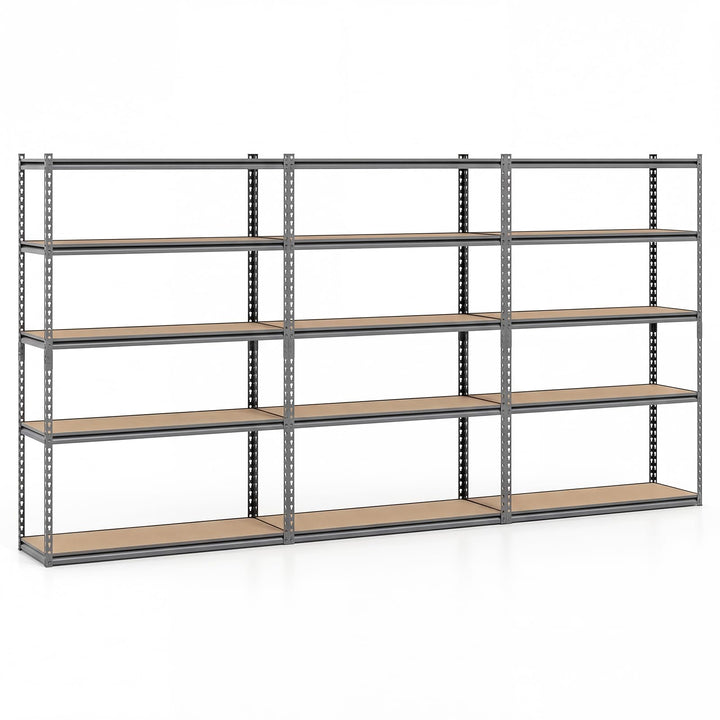 Giantex 5-Tier Metal Storage Shelves(1/2/3/4)