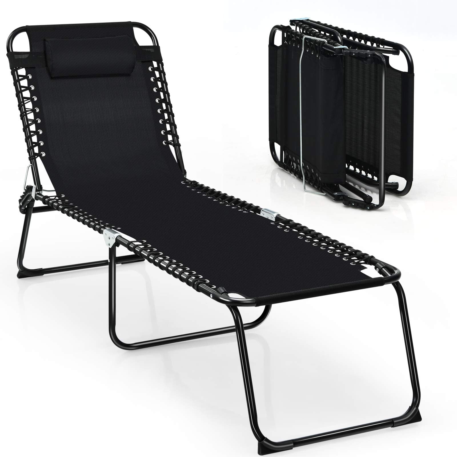 Giantex Chaise Lounge Chair Outdoor - Patio Lounge Chair
