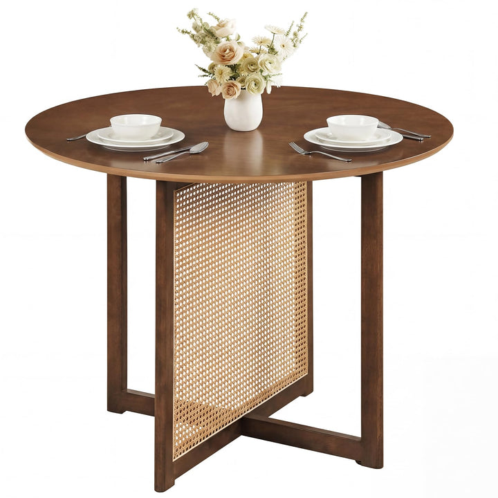 Giantex 37.5" Round Dining Table for Dinette Living Room