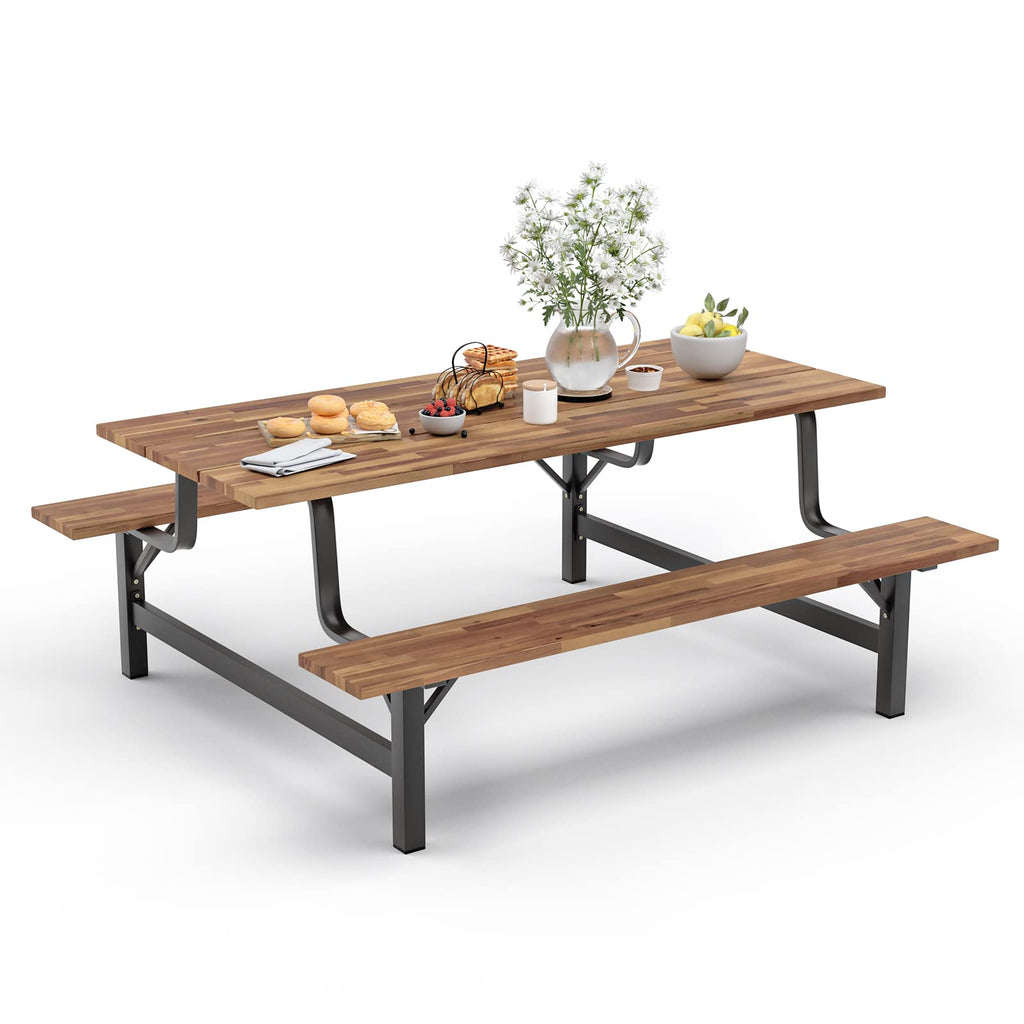 Giantex picnic table bench set discount