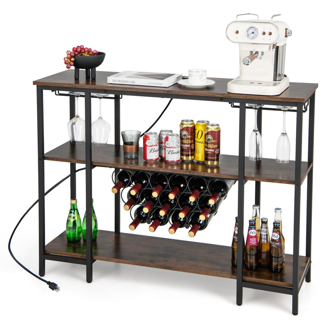 Giantex Wine Rack Freestanding Floor