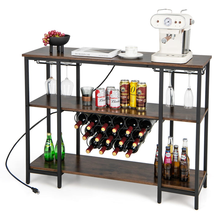 Giantex Wine Rack Freestanding Floor