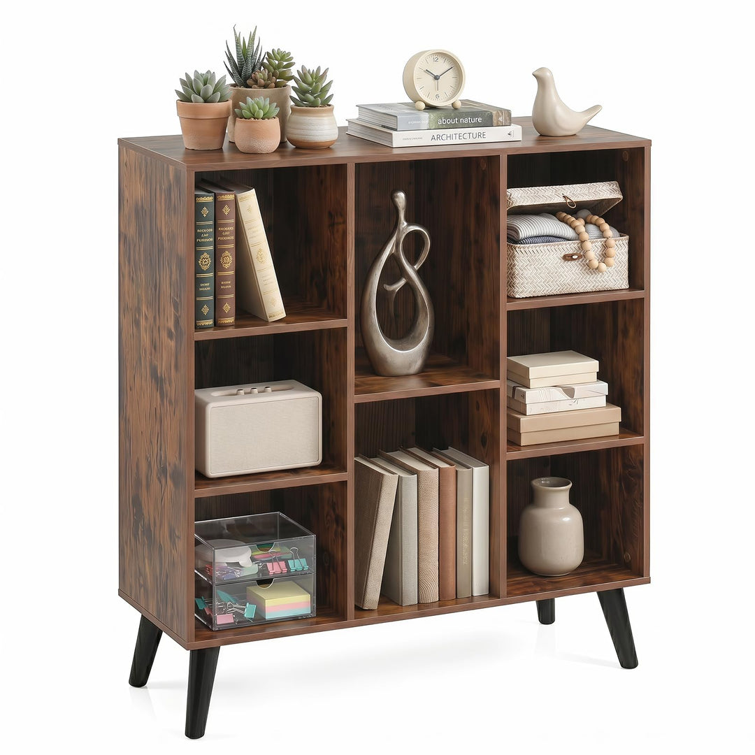 Giantex 8 Cube Bookshelf for Living Room &amp; Home Office