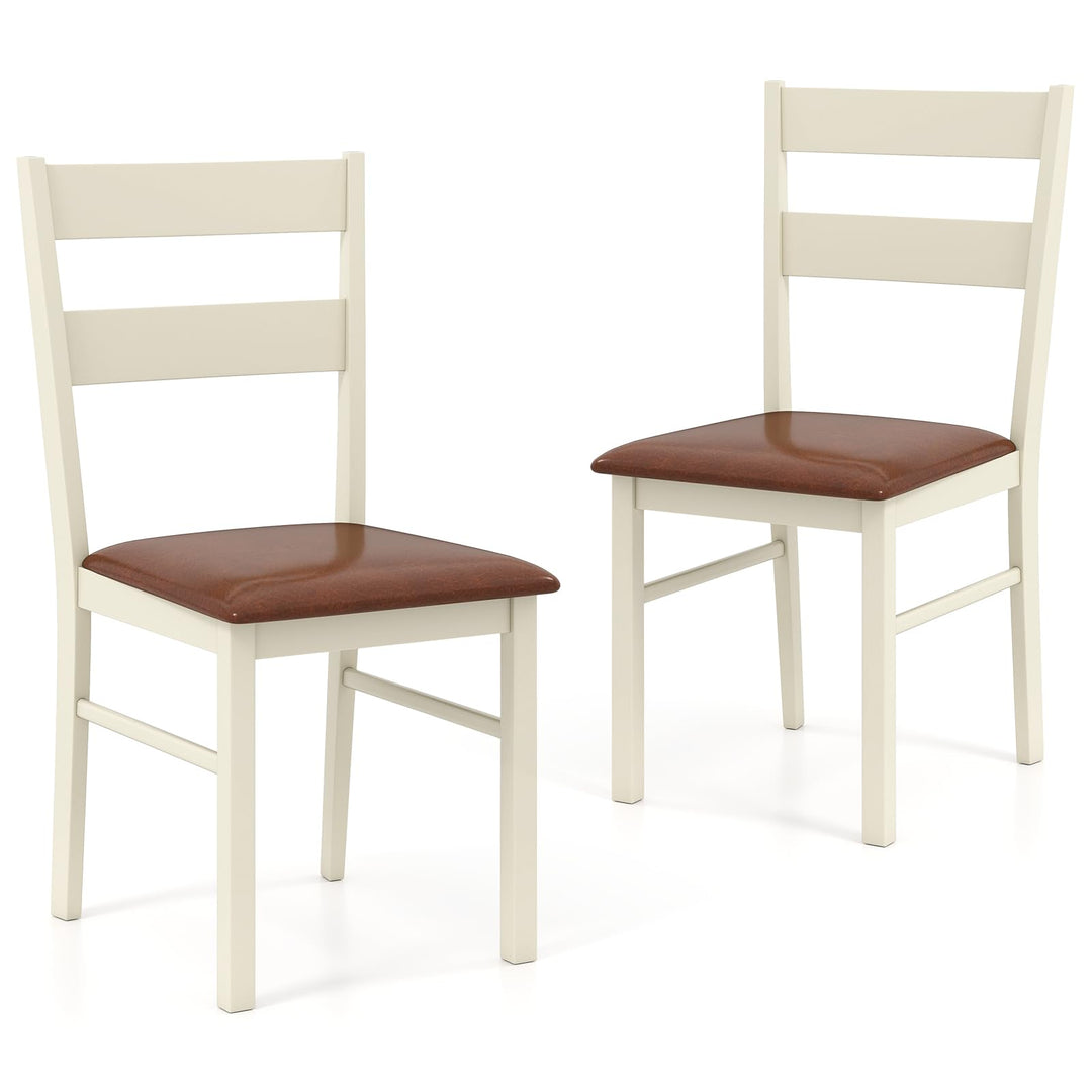 Giantex PU Leather Upholstered Kitchen Chair