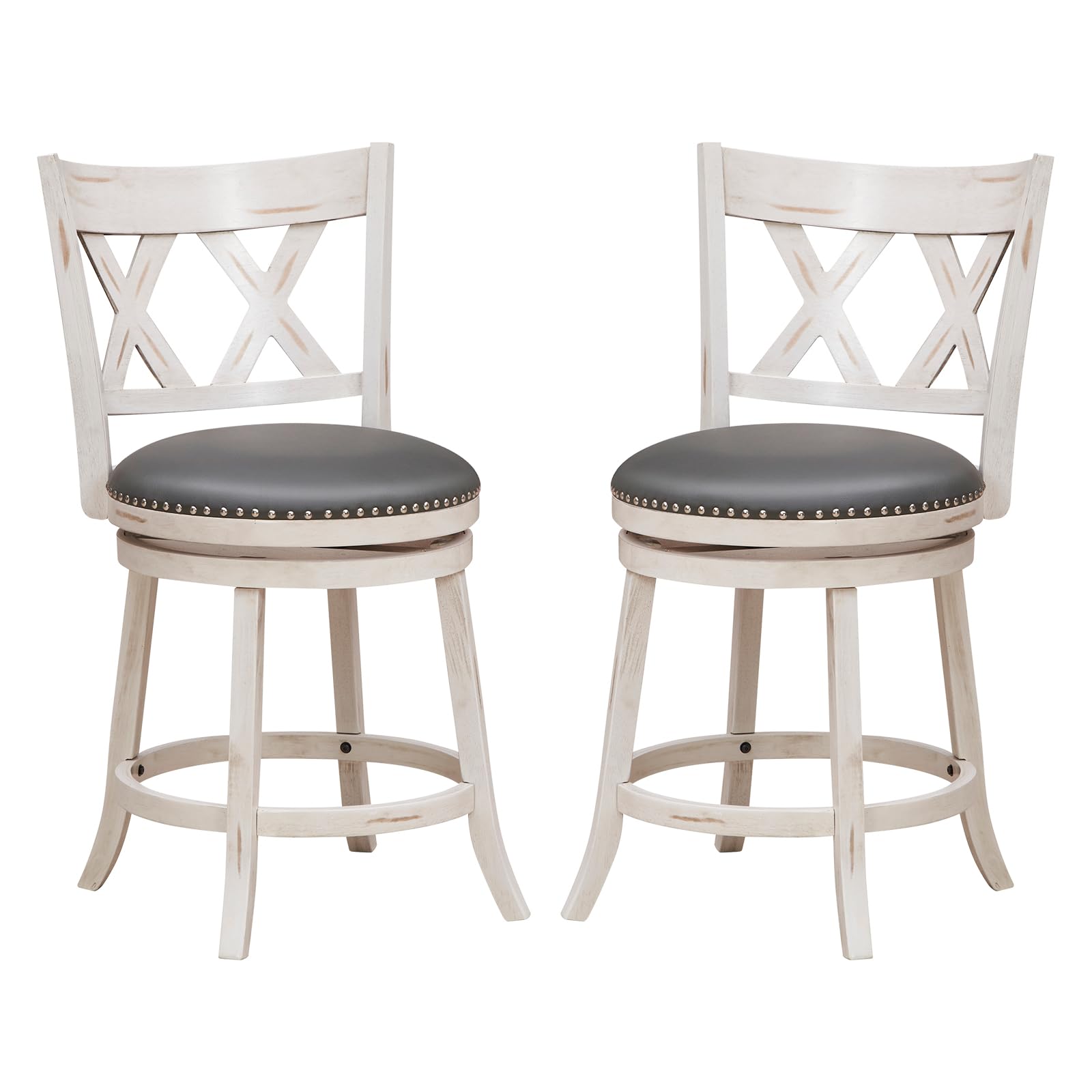 Giantex 25.5" Bar Stools Set
