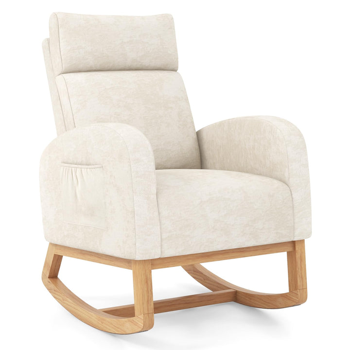 Giantex Rocking Chair Nursery for Living Room