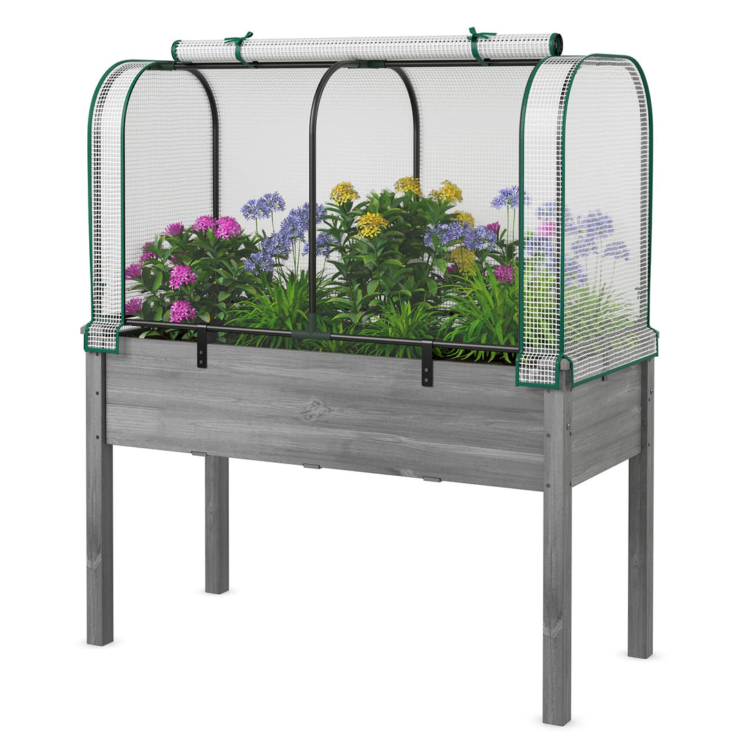 Giantex Raised Garden Bed with Cover