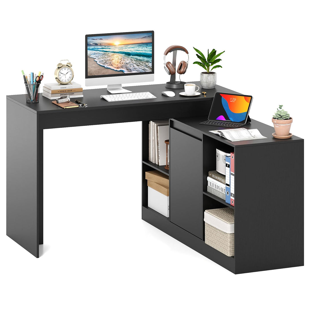 Giantex 48" Reversible L-Shaped Computer Desk