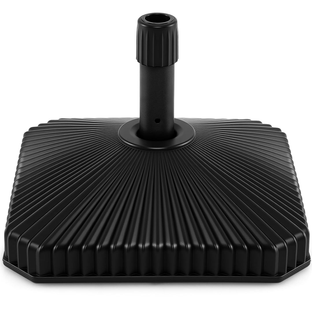 Giantex 44 lbs HDPE Square Fillable Umbrella Base